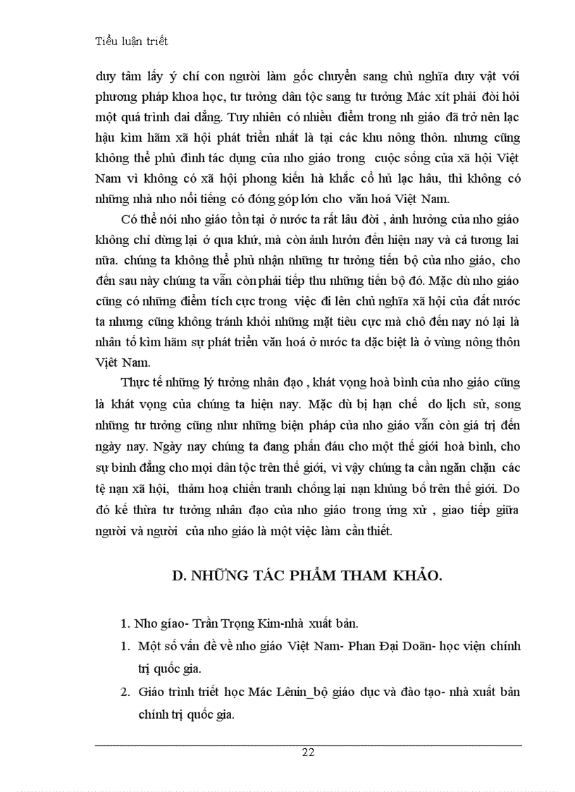 image for page Những giá trị tích cực và hạn chế trong học thuyết nho giáo vàảnh hưởng của nóở Việt Nam hiện nay