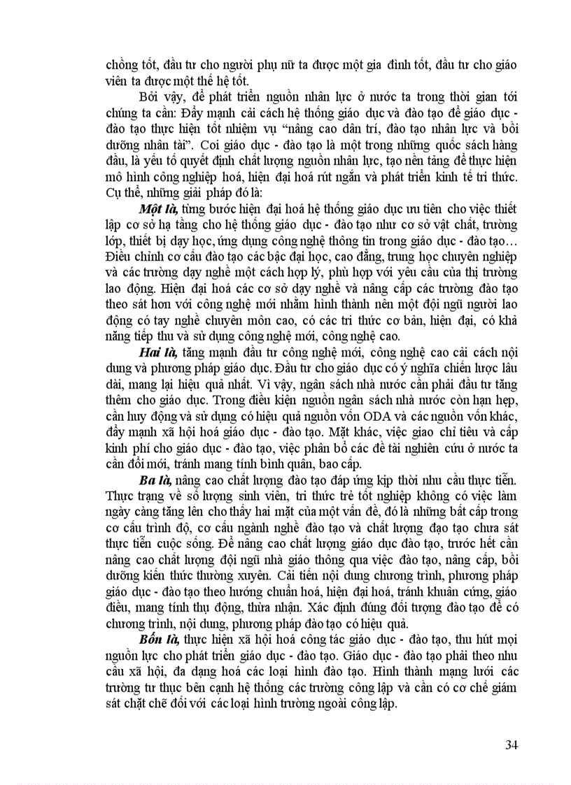 image for page Thực trạng nguồn nhân lực con người trong công nghiệp hoá hiện đại hoáở nước ta hiện nay và những thành quảđạt được