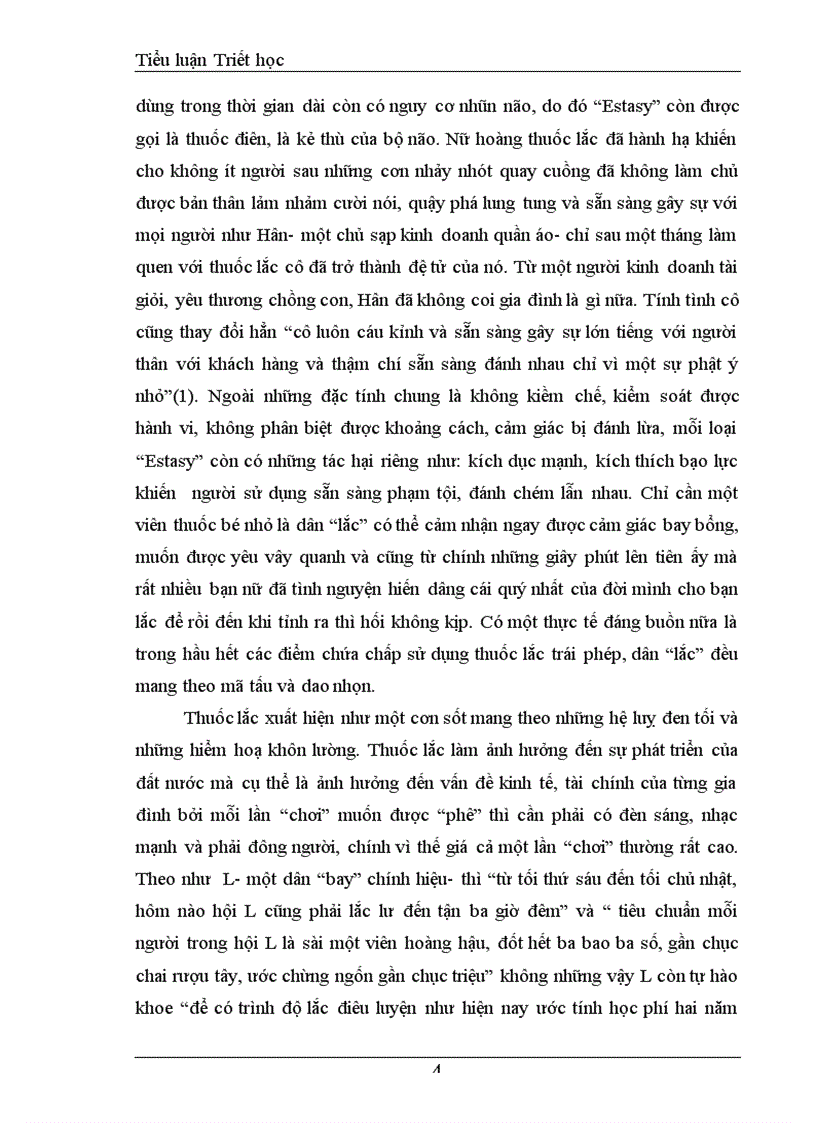 image for page Những tác hại mà thuốc lắc gây nên