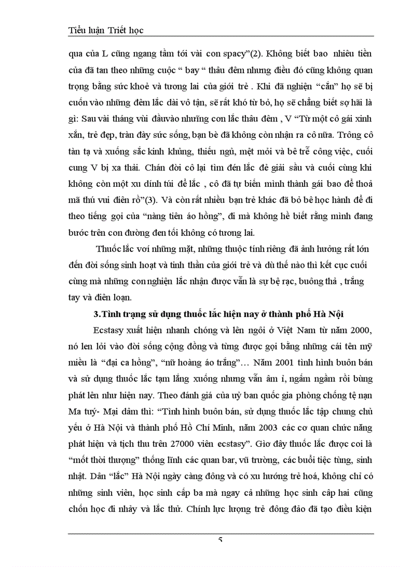 image for page Những tác hại mà thuốc lắc gây nên