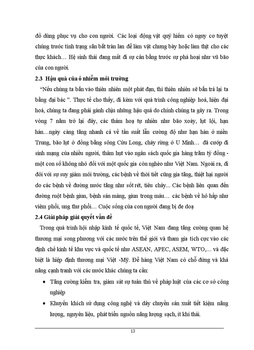 image for page Mối liên hệ giữa tăng trưởng kinh tế và bảo vệ môi trường ở Việt Nam