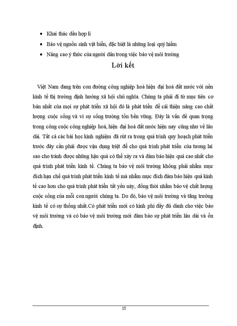 image for page Mối liên hệ giữa tăng trưởng kinh tế và bảo vệ môi trường ở Việt Nam