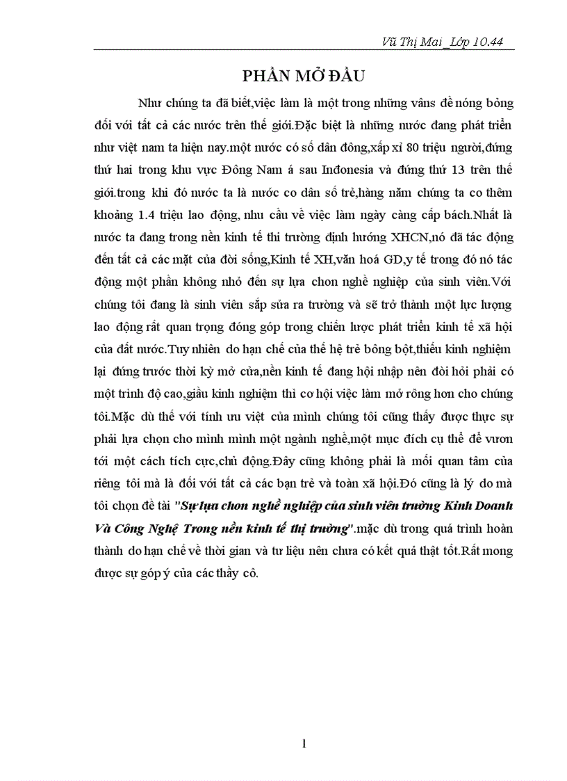 image for page Lựa chọn nghề nghiệp