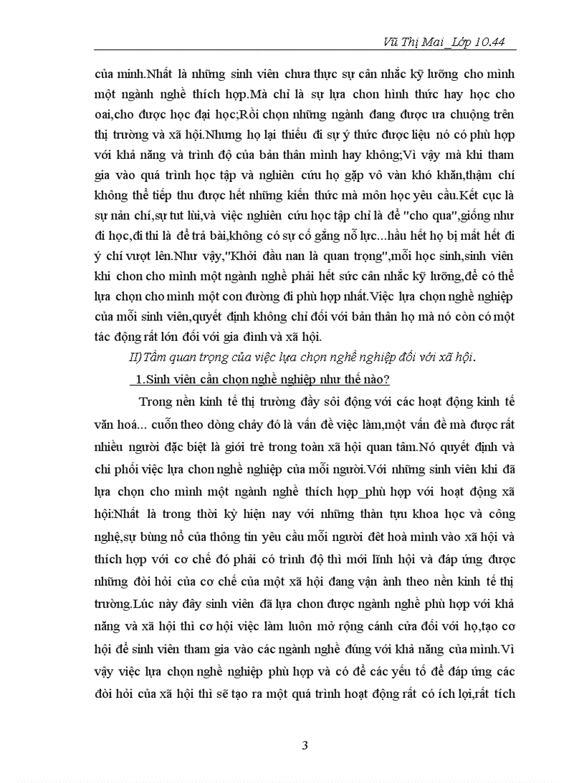 image for page Lựa chọn nghề nghiệp