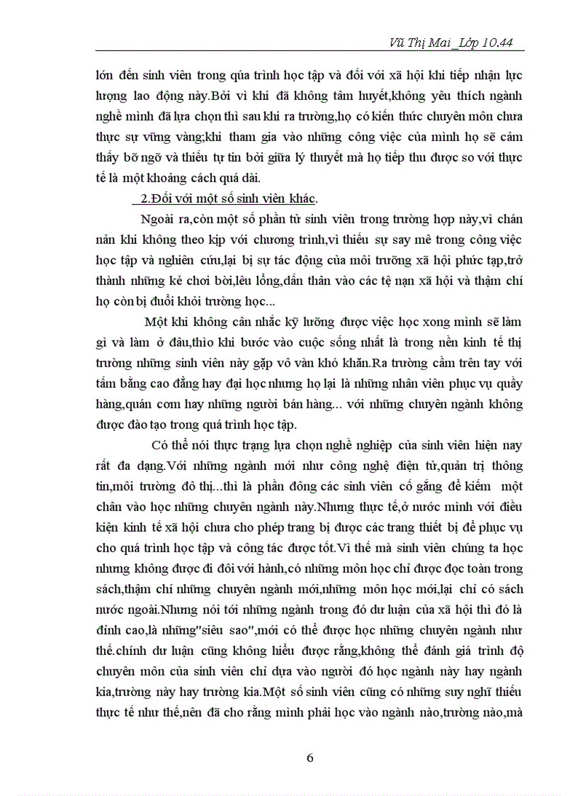 image for page Lựa chọn nghề nghiệp