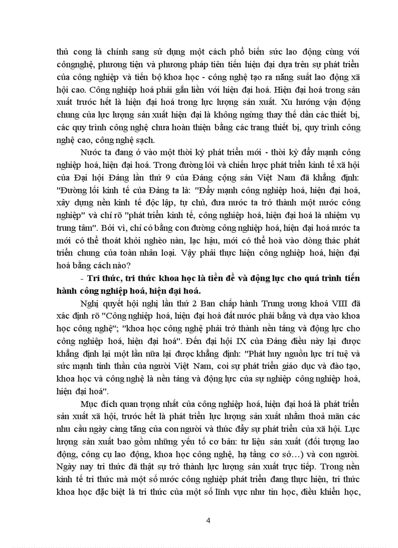 image for page Vai trò tri thức khoa học