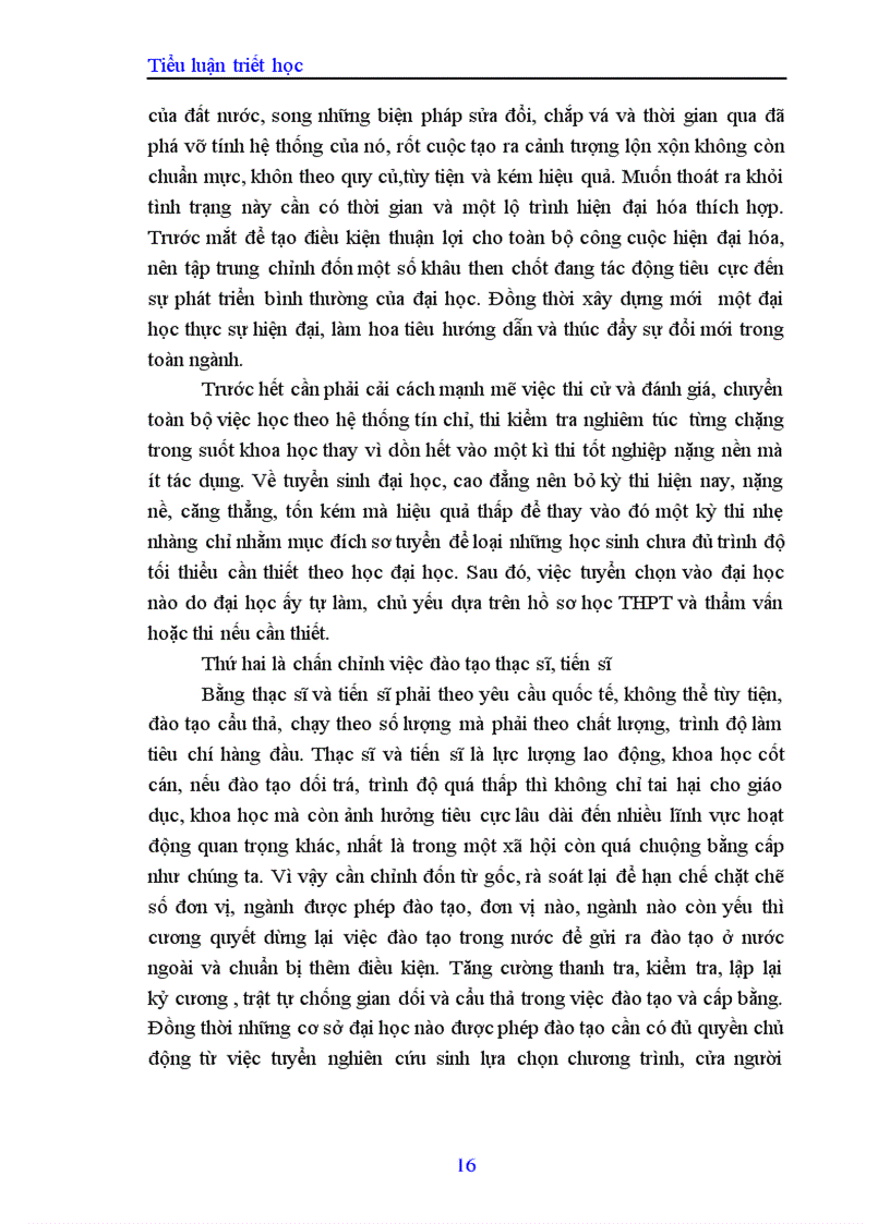 image for page Mối quan hệ biện chứng giữa vật chất vàý thức liên hệ với việc học tập của sinh viên hiện nay