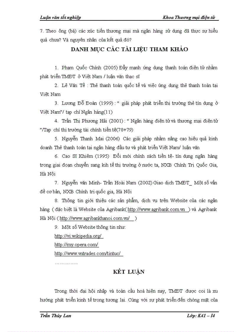 image for page Phát triển phương thức TTĐT trong Ngân hàng NN PT NT chi nhánh Hà Nội