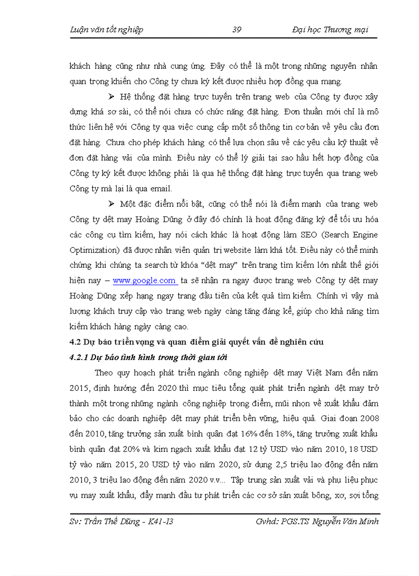 image for page Hoàn thiện mô hình bán hàng B2B qua Website của Công ty Dệt may Hoàng Dũng www detmayhoangdung com vn