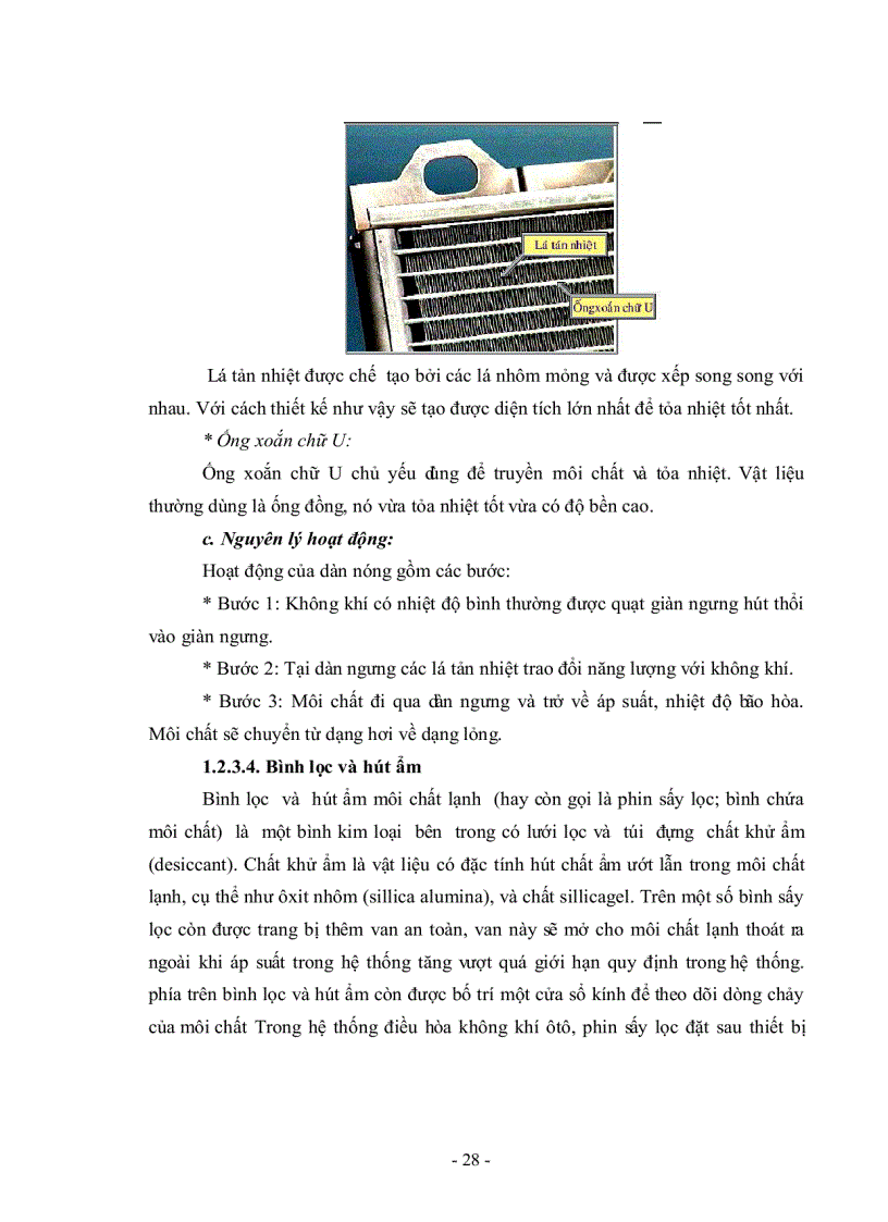 image for page Nghiên cứu nguyên nhân hư hỏng và tiến hành khắc phục sự cố hệ thống điều hòa không khí của xe Flat trang bị cho bộ môn kĩ thuật ô tô