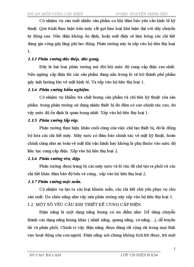 image for page Thiết kế hệ thống cung cấp điện cho phân xưởng cơ khí và nhà máy cơ khí