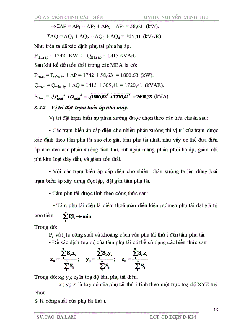 image for page Thiết kế hệ thống cung cấp điện cho phân xưởng cơ khí và nhà máy cơ khí