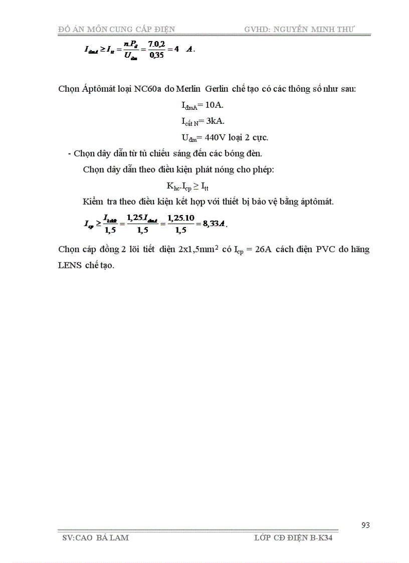 image for page Thiết kế hệ thống cung cấp điện cho phân xưởng cơ khí và nhà máy cơ khí