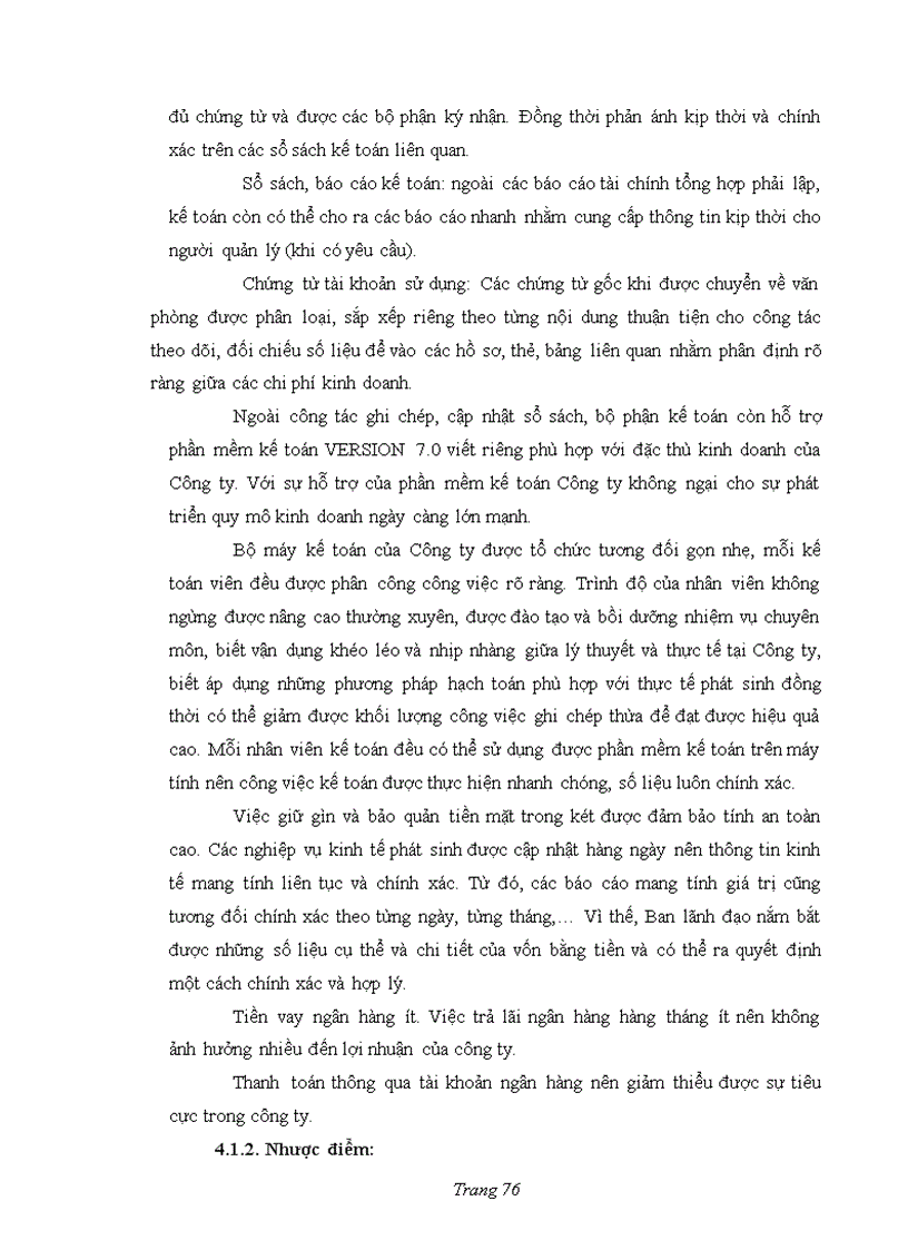 image for page Kế toán vốn bằng tiền và thanh toán nợ tại Công Ty Cổ Phần Xây Dựng Tân Tiến