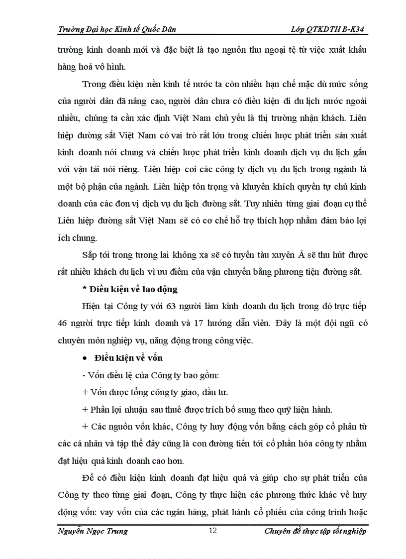 image for page Giải pháp phát triển kinh doanh lữ hành ở Công ty cổ phần Dịch vụ du lịch đường sắt Hà Nội