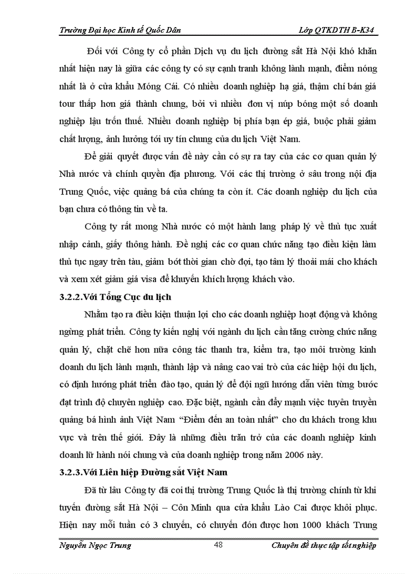 image for page Giải pháp phát triển kinh doanh lữ hành ở Công ty cổ phần Dịch vụ du lịch đường sắt Hà Nội