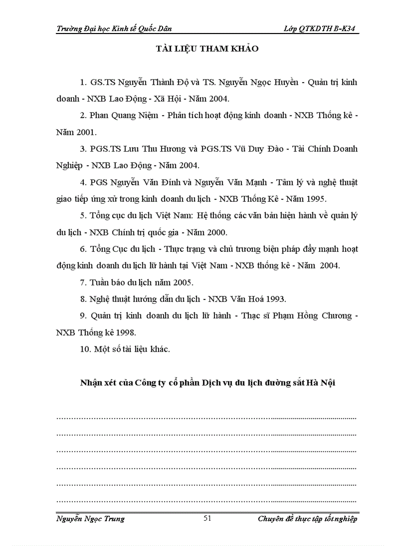 image for page Giải pháp phát triển kinh doanh lữ hành ở Công ty cổ phần Dịch vụ du lịch đường sắt Hà Nội