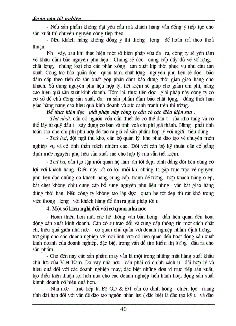 image for page Quản lý chất lượng sản phẩm ở Công ty cổ phần May Hưng Yên và một số giải pháp góp phần nâng cao chất lượng sản phẩm