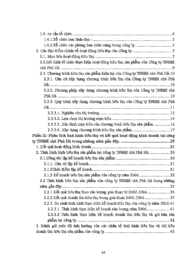 image for page Đẩy mạnh tiêu thụ sản phẩm tại Công ty TNHH chè Phú Hà