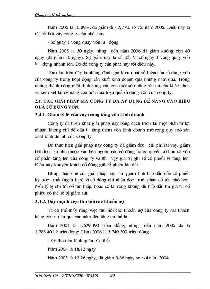 image for page Nâng cao hiệu quả sử dụng vốn tại Công ty cổ phần SNC Việt Nam