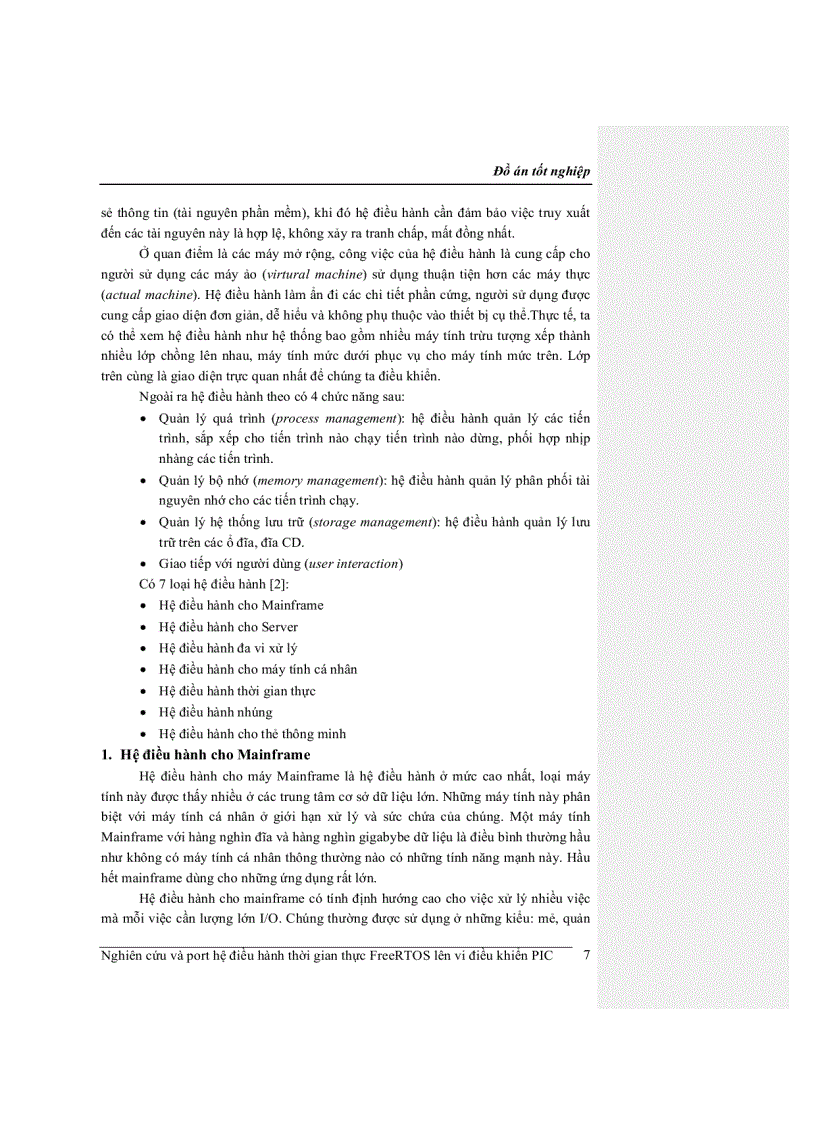 image for page Nghiên cứu và port hệ điều hành thời gian