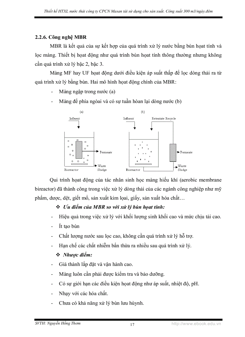 image for page Thiết kế HTXL nước thải công ty CPCN Masan tái sử dụng cho sản xuất Công suất 300 m3 ngày đêm