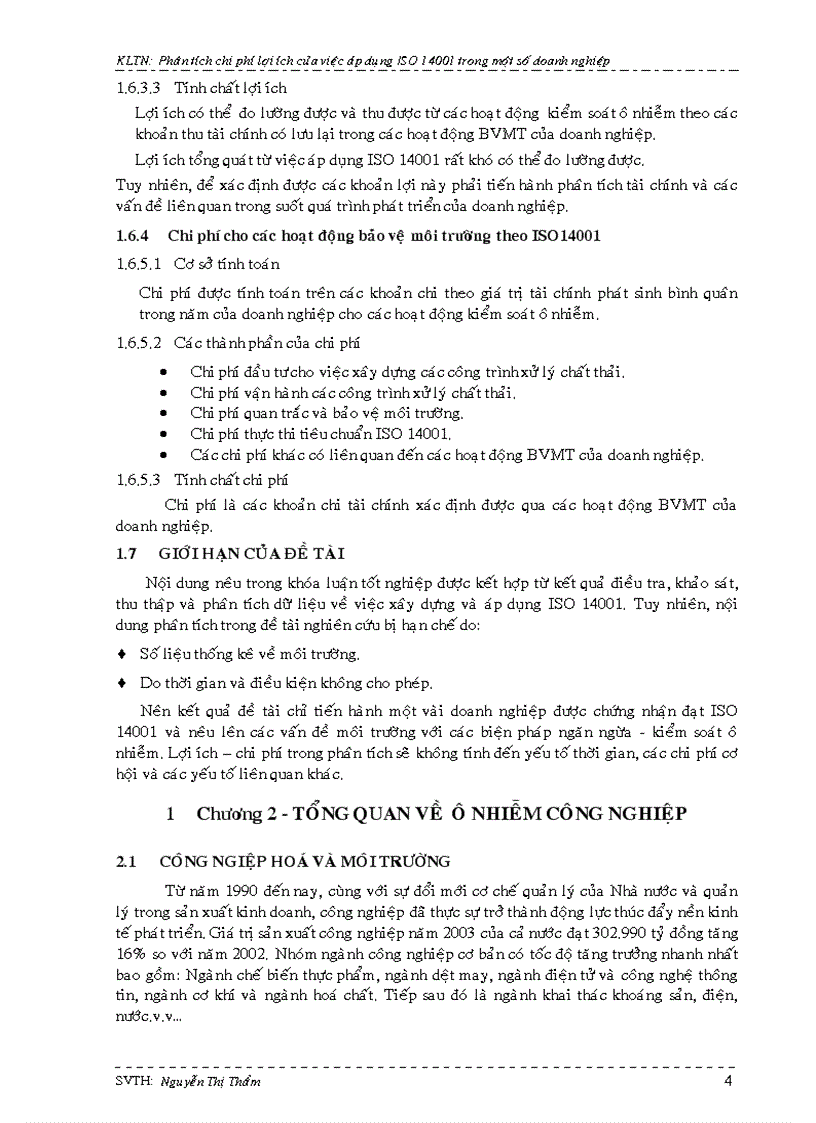 image for page Phân tích lợi ích của việc áp dụng iso 140001 trong 1 số doanh nghiệp