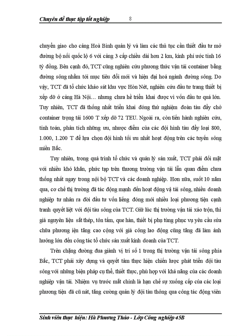 image for page Hoàn thiện bộ máy quản lý của tổng công ty đường sông miền bắc theo mô hình công ty mẹ công ty con
