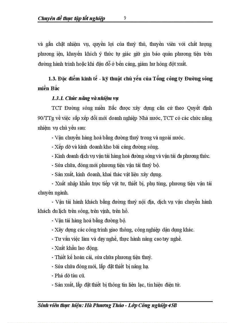 image for page Hoàn thiện bộ máy quản lý của tổng công ty đường sông miền bắc theo mô hình công ty mẹ công ty con