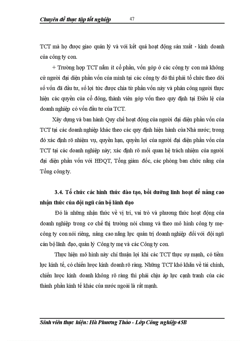 image for page Hoàn thiện bộ máy quản lý của tổng công ty đường sông miền bắc theo mô hình công ty mẹ công ty con