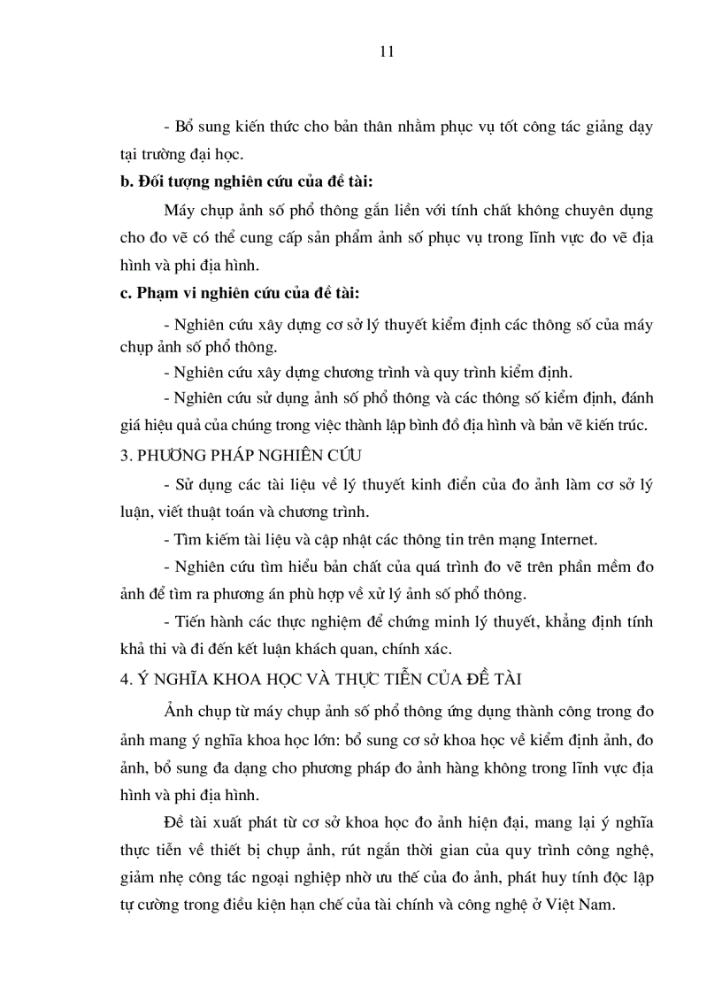 image for page Công nghệ đo ảnh trên cơ sở ảnh chụp từ máy chụp ảnh số phổ thông