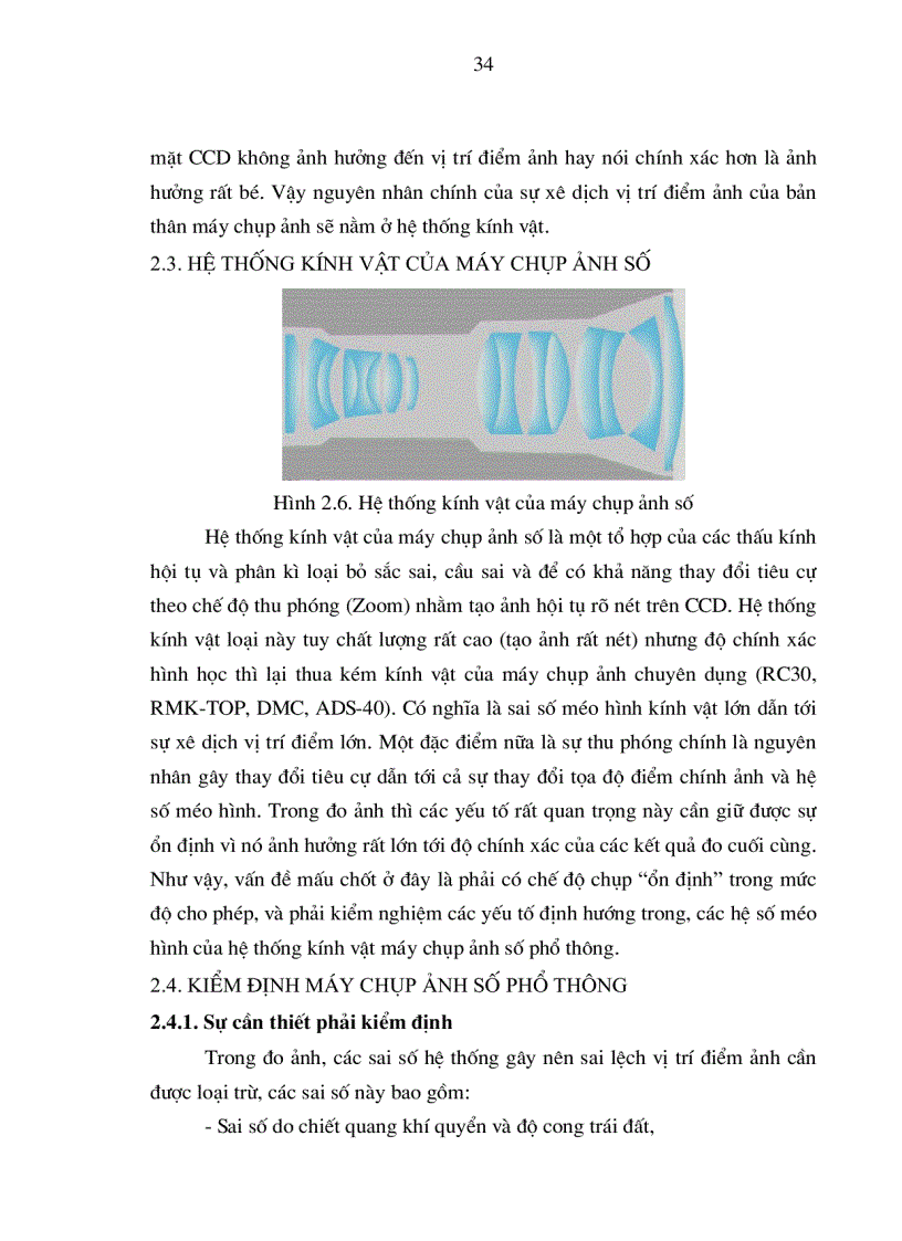 image for page Công nghệ đo ảnh trên cơ sở ảnh chụp từ máy chụp ảnh số phổ thông