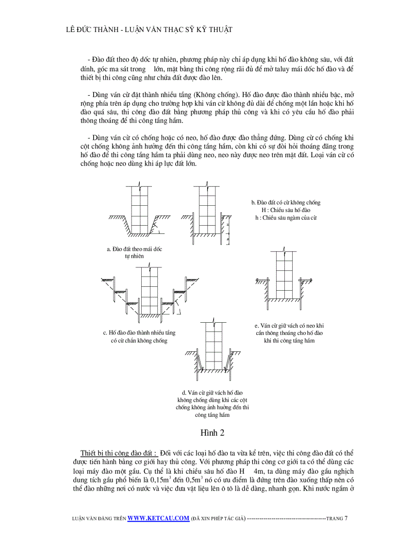 image for page Công tác thi công tầng hầm theo phương pháp Top down
