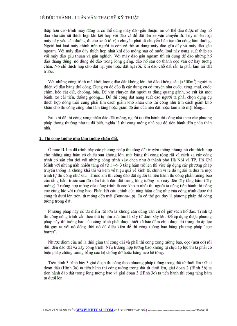 image for page Công tác thi công tầng hầm theo phương pháp Top down