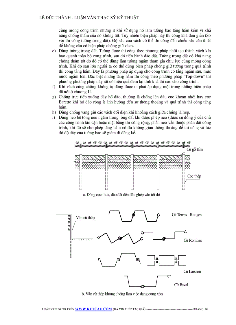 image for page Công tác thi công tầng hầm theo phương pháp Top down