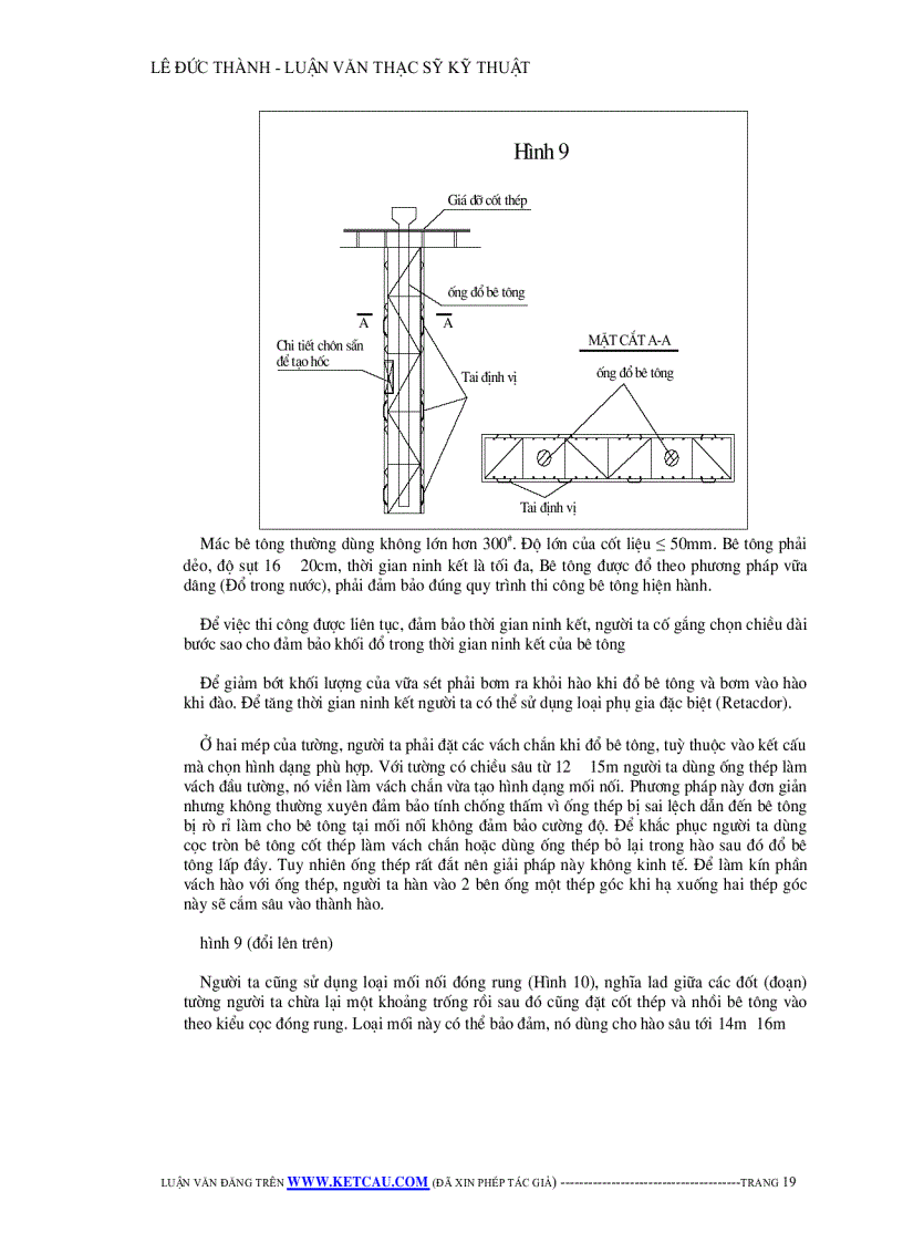 image for page Công tác thi công tầng hầm theo phương pháp Top down