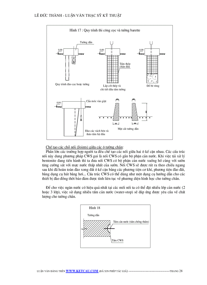 image for page Công tác thi công tầng hầm theo phương pháp Top down