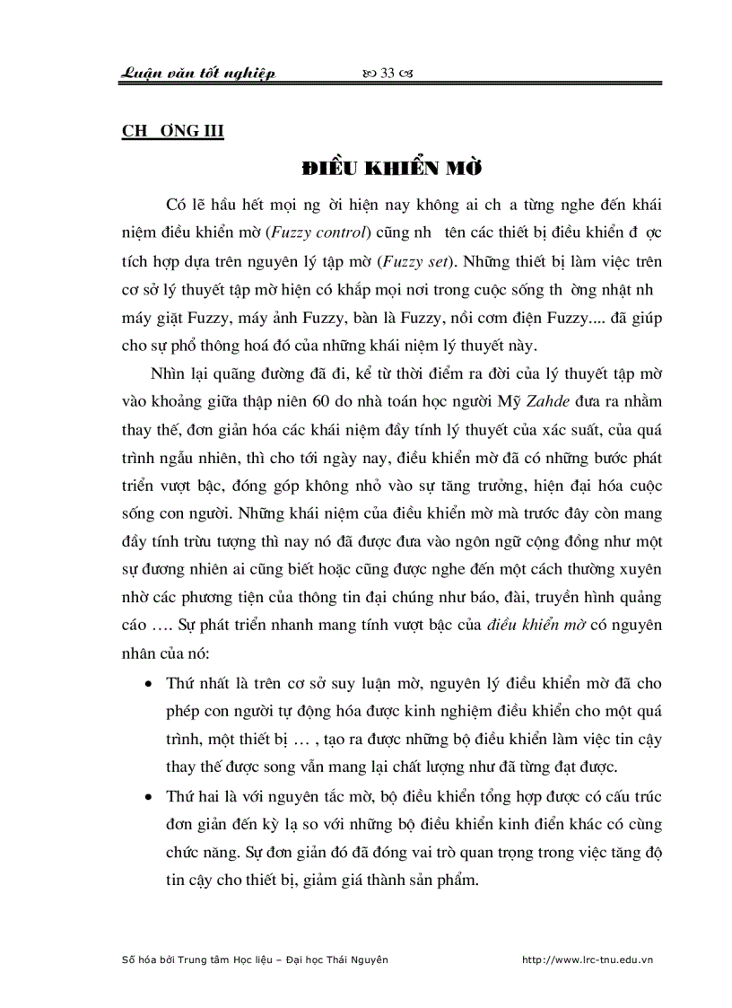 image for page Thiết kế bộ điều khiển mờ trượt điều khiển tốc độ động cơ