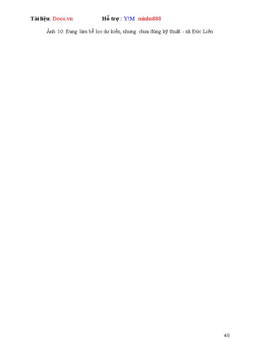 image for page Đánh giá chất lượng và đề xuất giải pháp xử lý quan trắc chất lượng nước tại Huyện Hương Khê và Vũ Quang tỉnh Hà tĩnh do Tổ chức Oxfam tài trợ