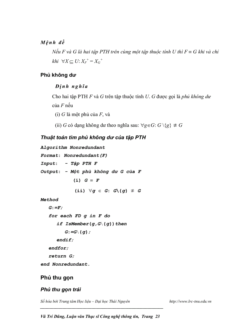 image for page Ứng dụng phép dịch chuyển lược đồ quan hệ trong cơ sở dữ liệu