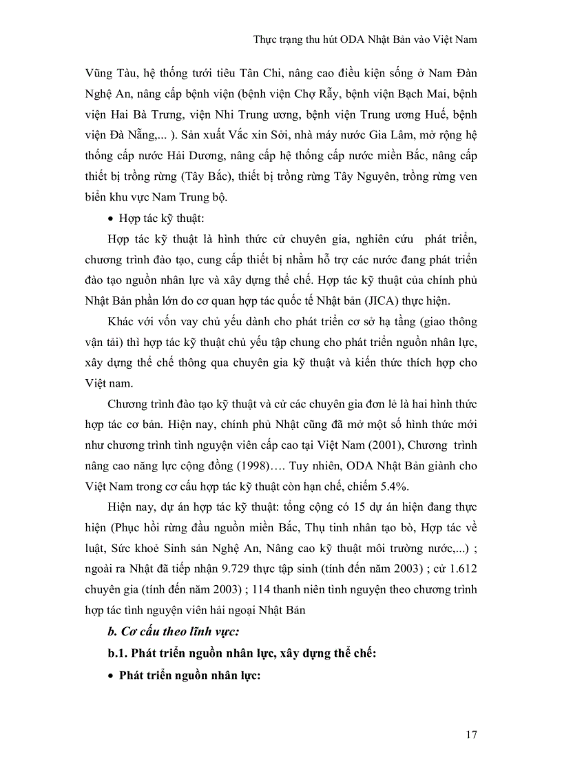 image for page Thực trạng thu hút viện trợ phát triển chính thức ODA Nhật Bản vào Việt Nam