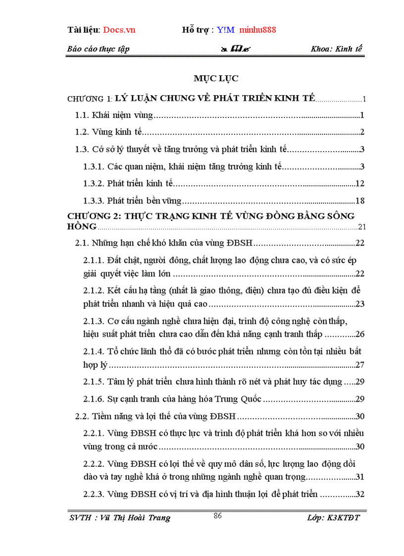 image for page Thực trạng và một số giải pháp chủ yếu nhằm phát triển kinh tế vùng Đồng Bằng Sông Hồng