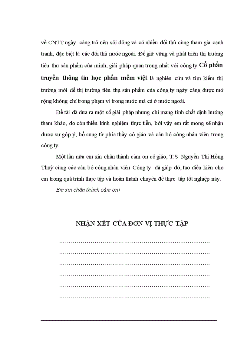 image for page Một số giải pháp nhằm mở rộng thị trường tiêu thụ sản phẩm của công ty cổ phần truyền thông tin học phần mềm việt