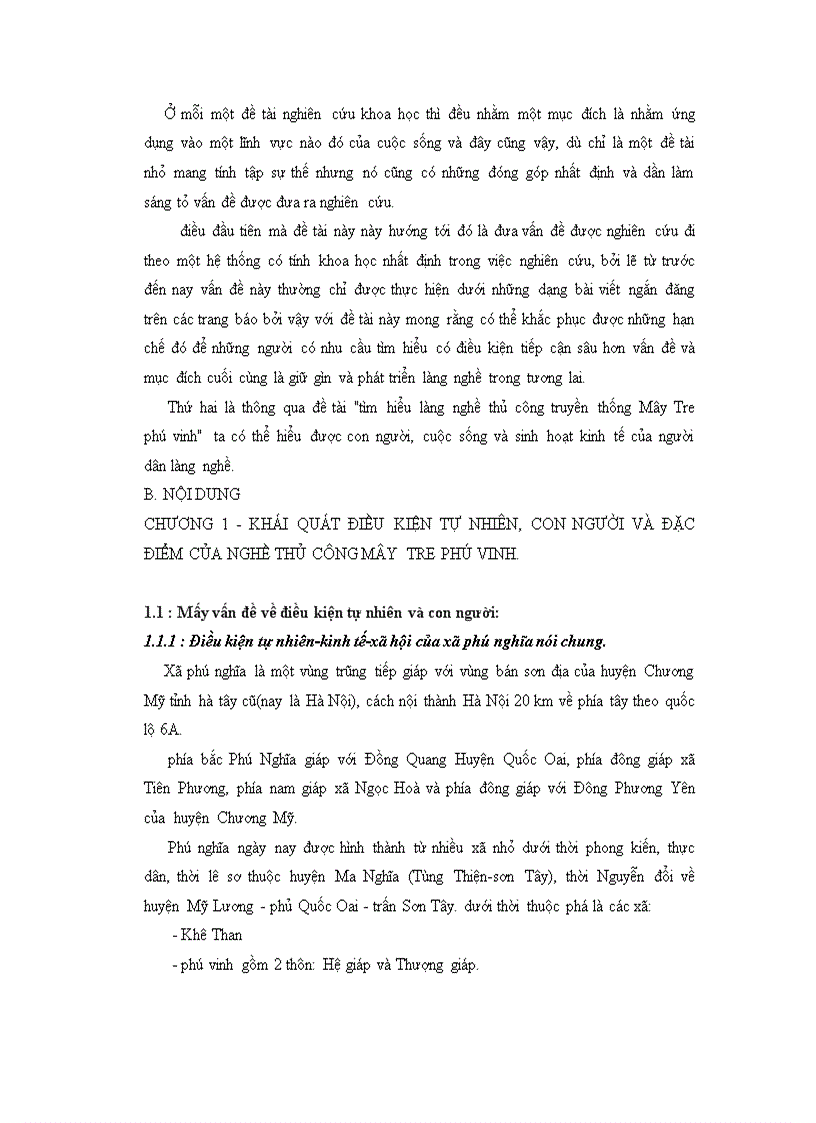 image for page Bước đầu tìm hiểu làng nghề thủ công truyền thống mây tre phú vinh phú nghĩa chương mỹ hà nội