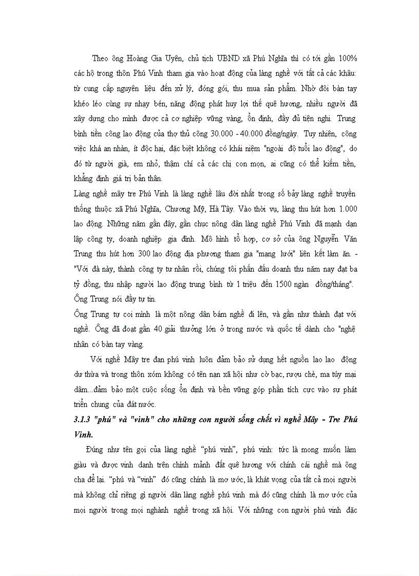 image for page Bước đầu tìm hiểu làng nghề thủ công truyền thống mây tre phú vinh phú nghĩa chương mỹ hà nội