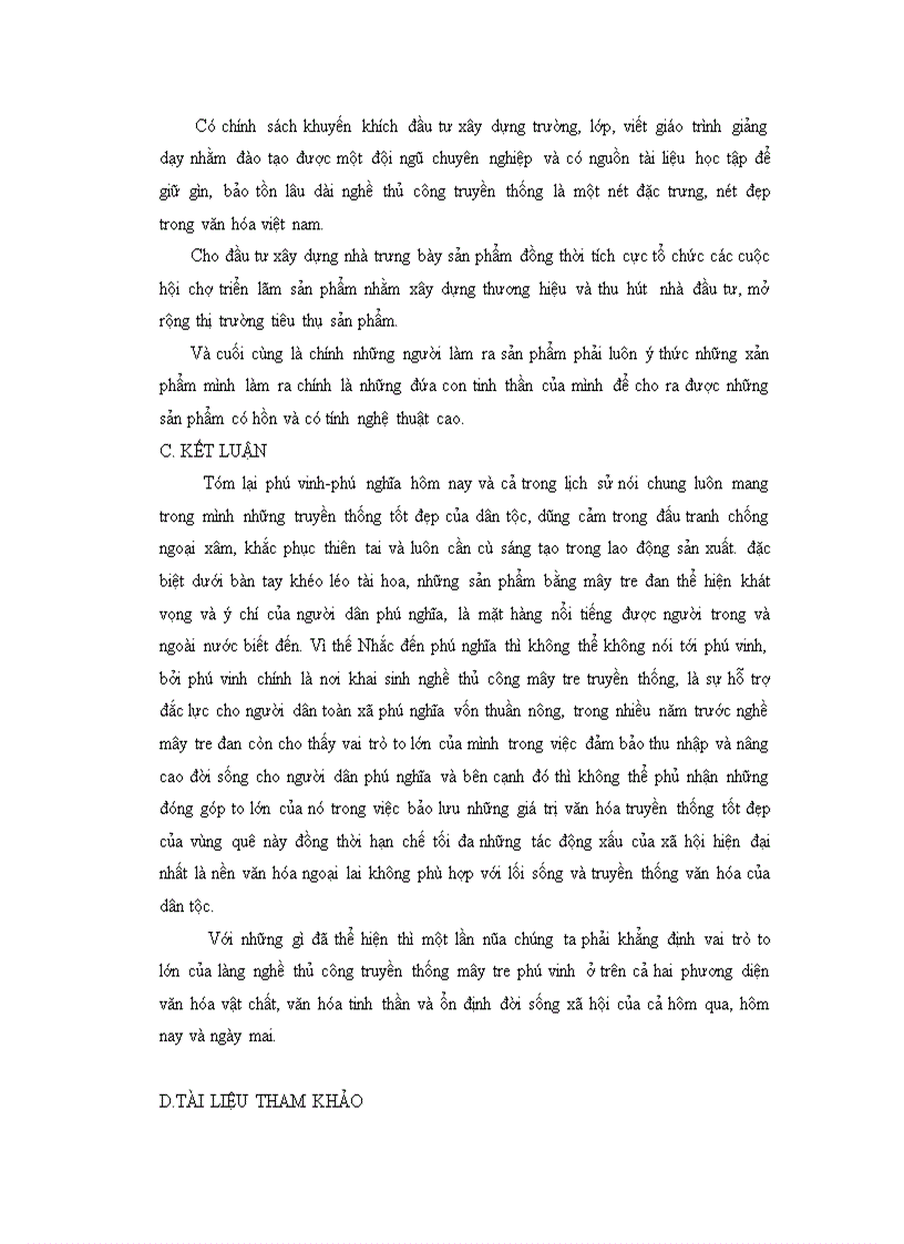 image for page Bước đầu tìm hiểu làng nghề thủ công truyền thống mây tre phú vinh phú nghĩa chương mỹ hà nội