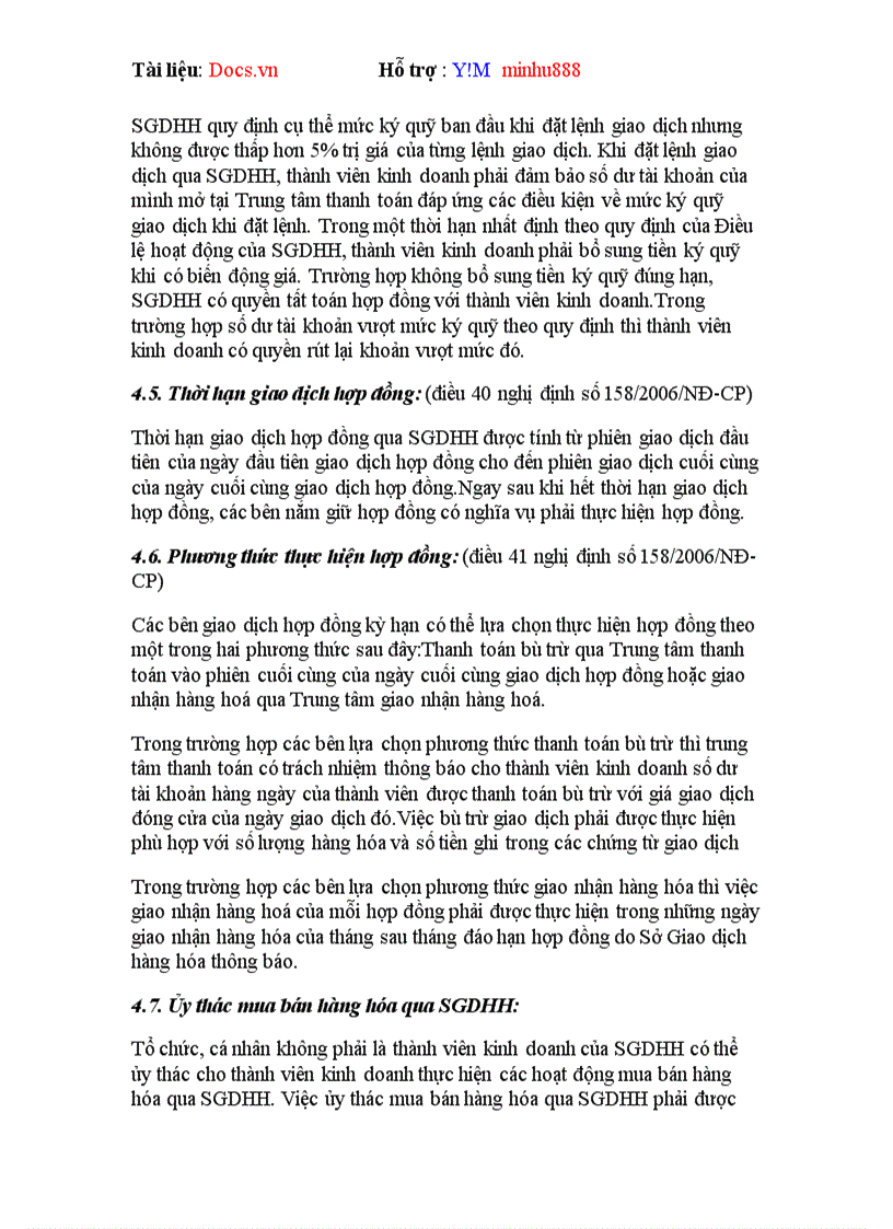 image for page Pháp luật về mua bán hàng hóa qua sở giao dịch hàng hóa