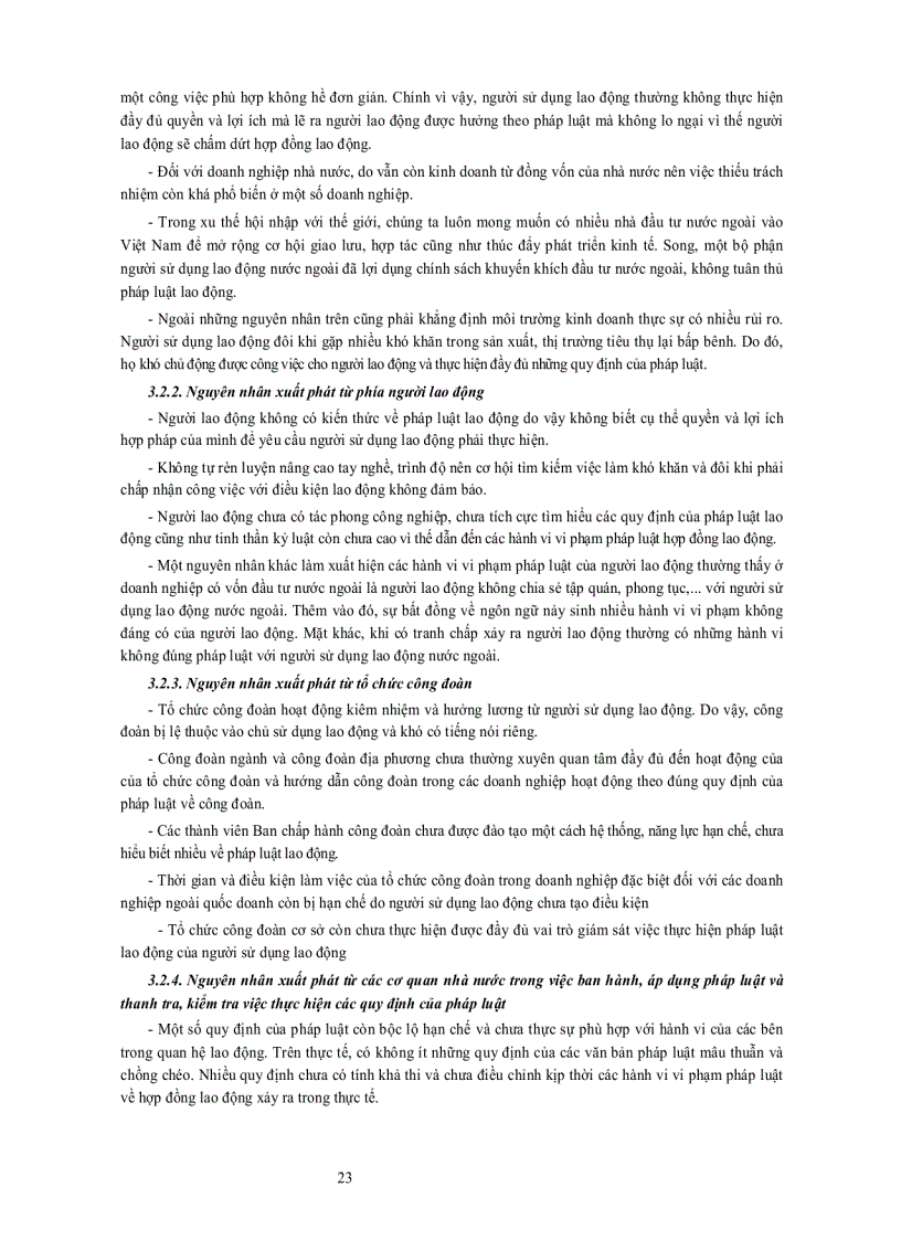 image for page Vi phạm pháp luật về hợp đồng lao động