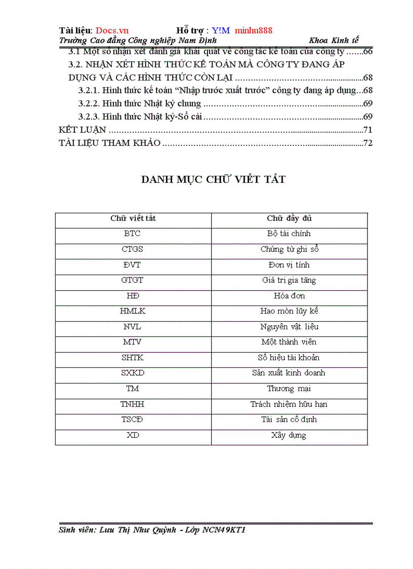image for page Kế toán nguyên vật liệu tại Công ty TNHH MTV Xây dựng và Thương Mại Hải Long