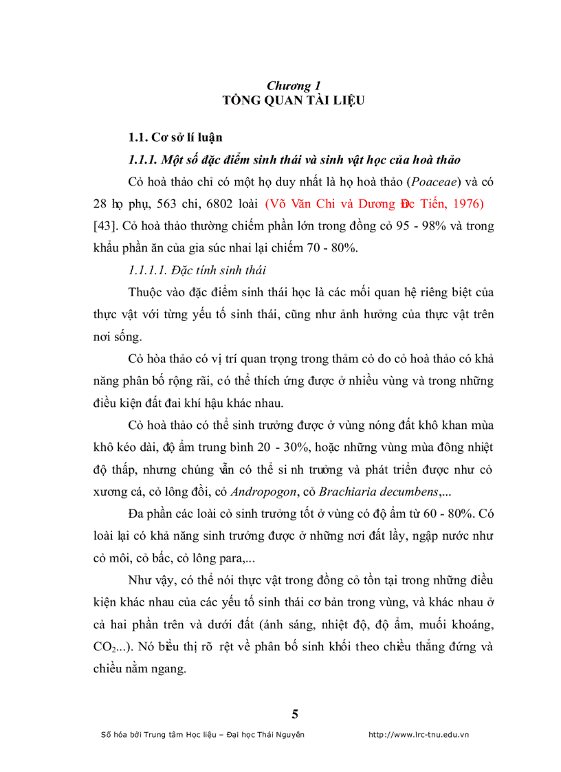 image for page Đánh giá khả năng thích nghi của một số loài cỏ trồng nhập nội trong qui trình thức ăn gia súc tại công ty giống bò sữa mộc châu